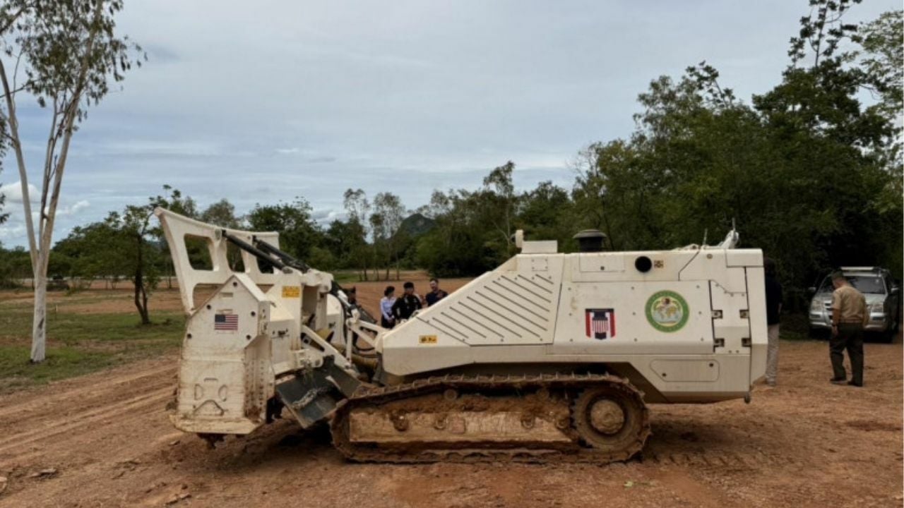 Boom to boon: Thailand and US launch elite landmine-clearing hub