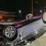 Flipped and lucky: Pattaya driver cheats death after horror smash | Thaiger
