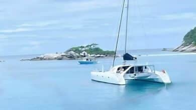 Missing catamaran found off Phuket, Canadian sailor safe