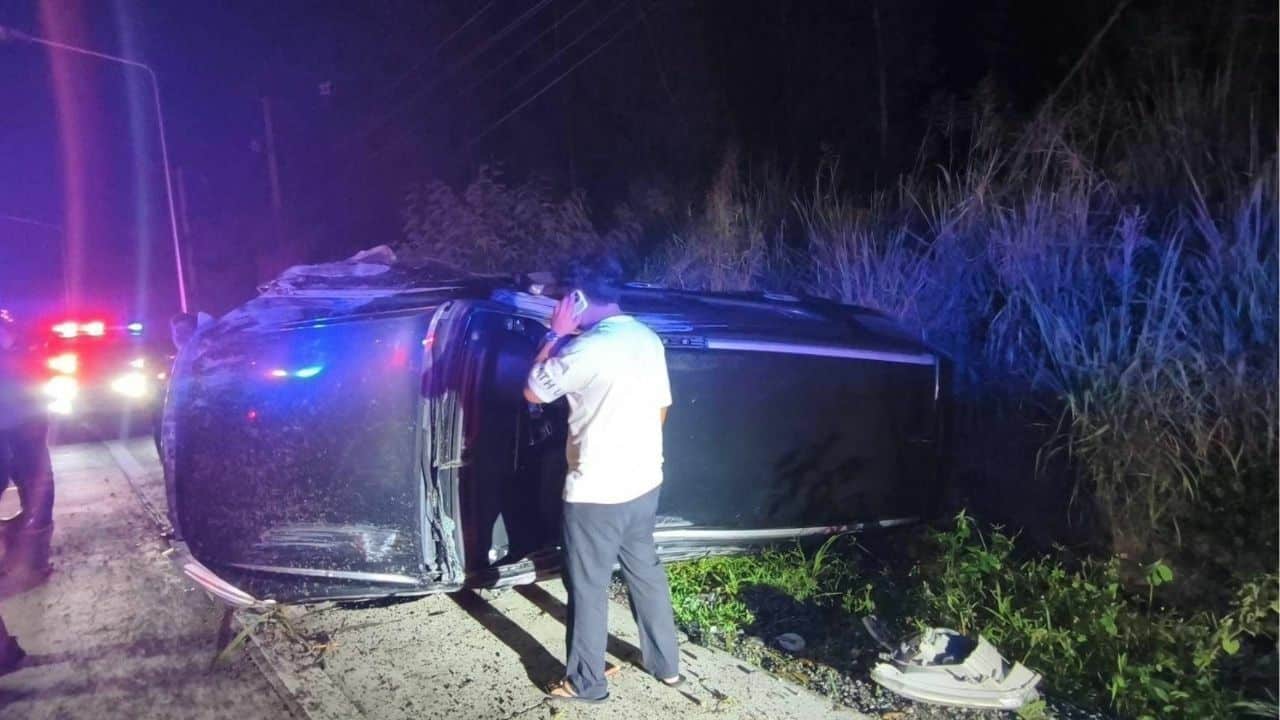 Miracle escape: Amulet saves driver in Chon Buri SUV crash