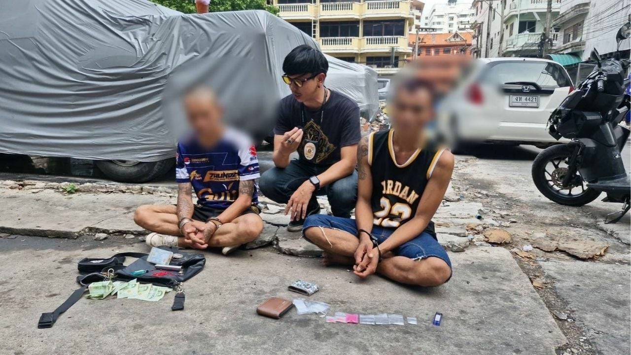 Dealers resist arrest in violent drug bust in Pattaya’s Jomtien