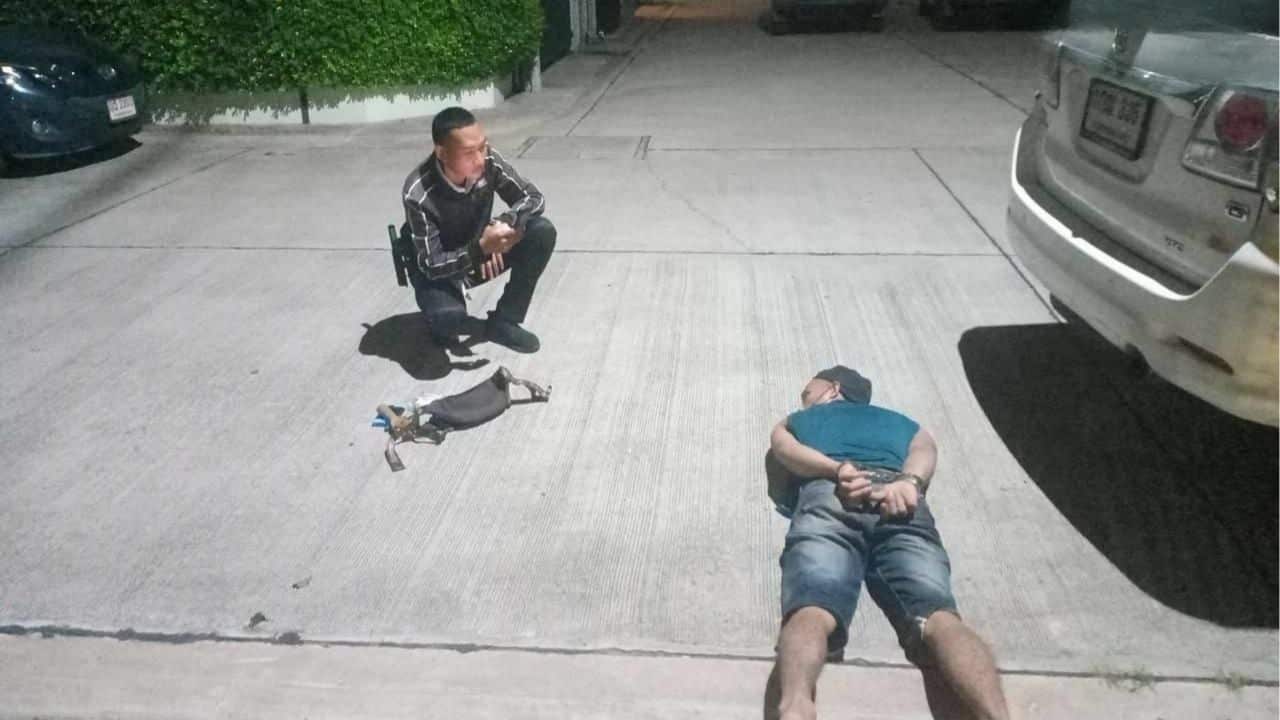 Pattaya’s ‘Spider-Man’ burglar busted scaling estate wall