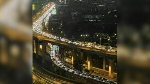 Bangkok’s Bang Na gridlocked by floods and traffic (video)