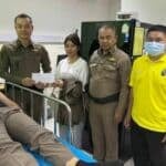 Thai cops injured chasing rogue bike in Pattaya
