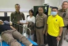 Thai cops injured chasing rogue bike in Pattaya