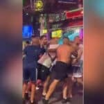 Another brawl on Soi Bangla: Drunk tourists throw punches