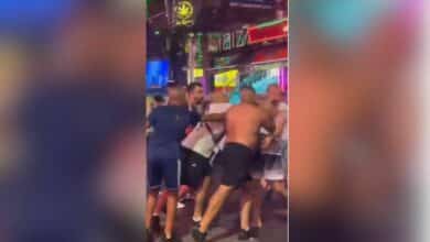 Another brawl on Soi Bangla: Drunk tourists throw punches