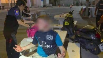 Irishman arrested after late-night Pattaya bar brawl
