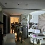 Pattaya air con blaze sparks high-rise chaos