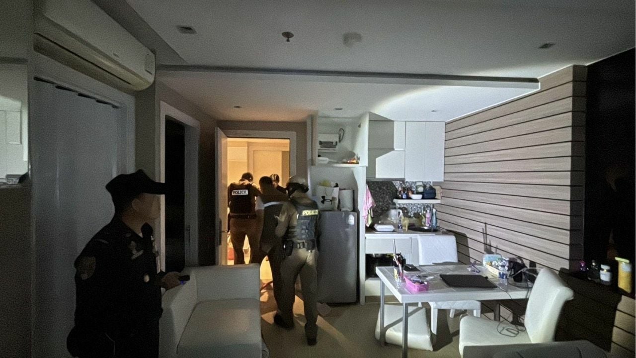 Pattaya air con blaze sparks high-rise chaos