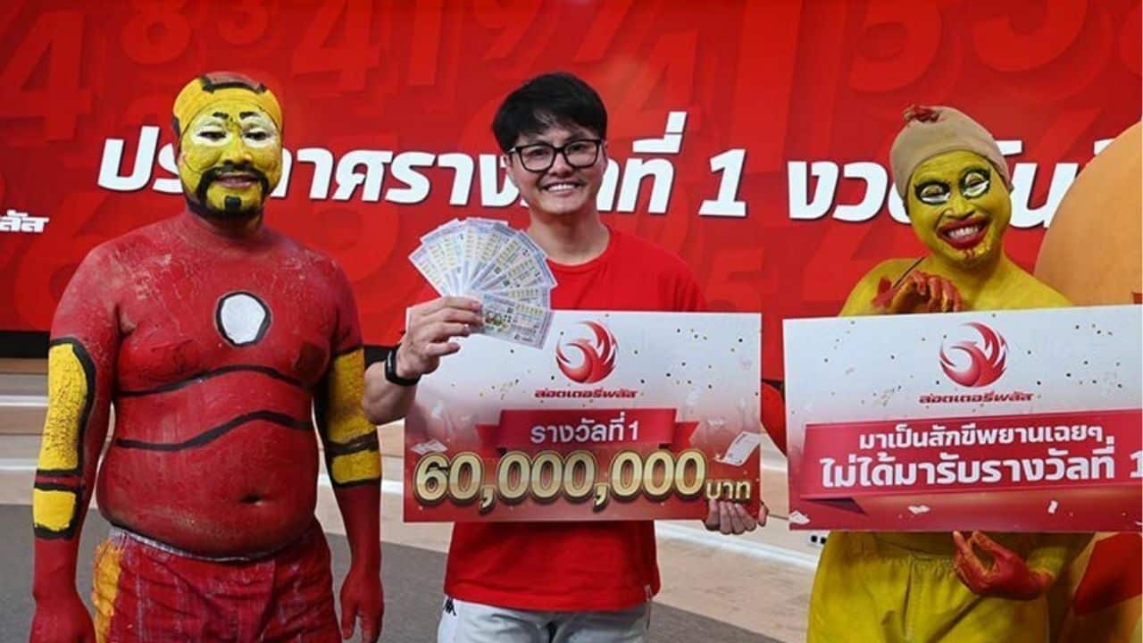 Lotto Plus hits big: 4 winners share 60 million baht jackpot