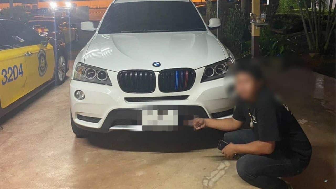 Chon Buri police arrest suspects in BMW cloning scam