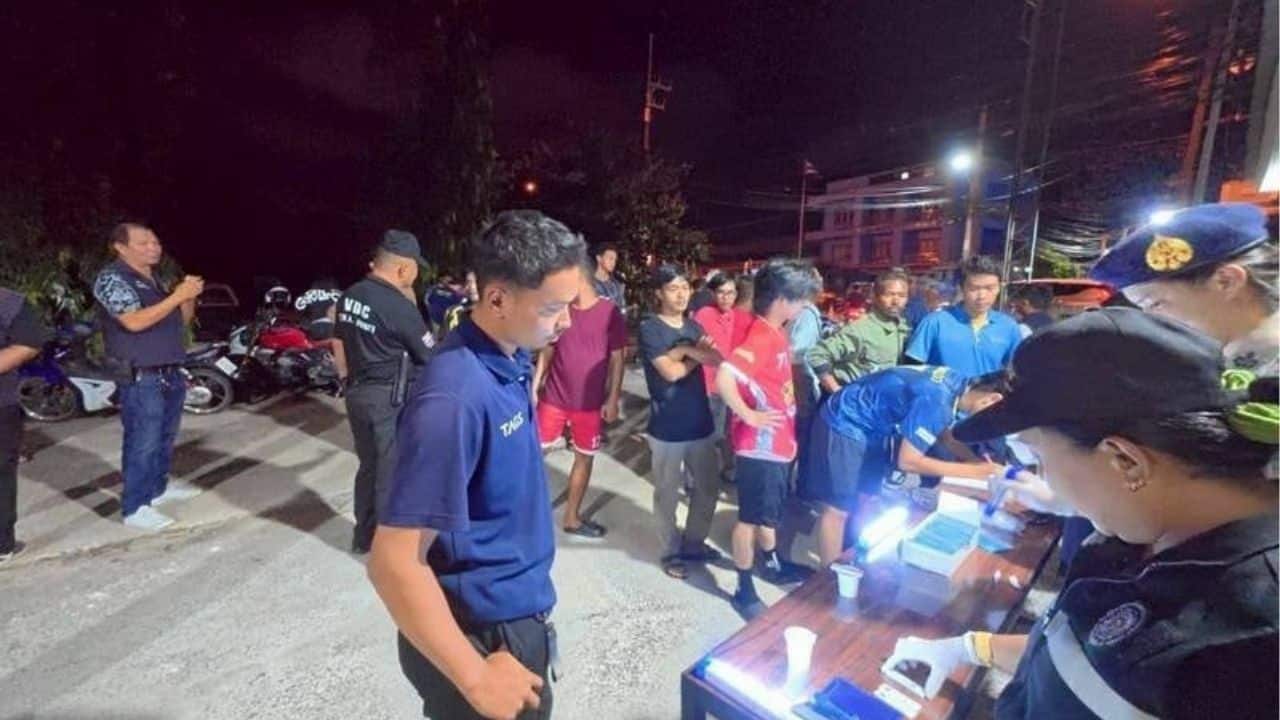 15 busted in Phuket drug crackdown near Nai Yang Beach