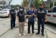Chinese national arrested for overstaying visa in Chiang Mai
