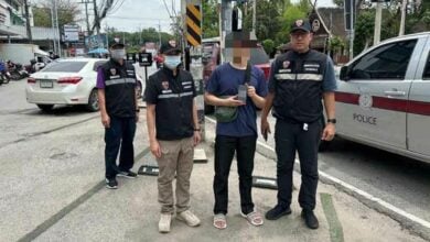 Chinese national arrested for overstaying visa in Chiang Mai
