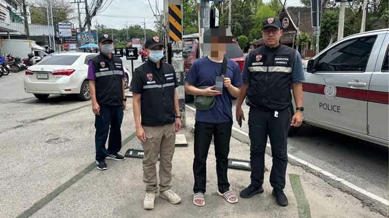 Chinese national arrested for overstaying visa in Chiang Mai