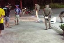 Motorcycle gunfire attack on Honda Jazz shocks Chon Buri residents