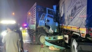 Mother and son killed in Chon Buri truck collision