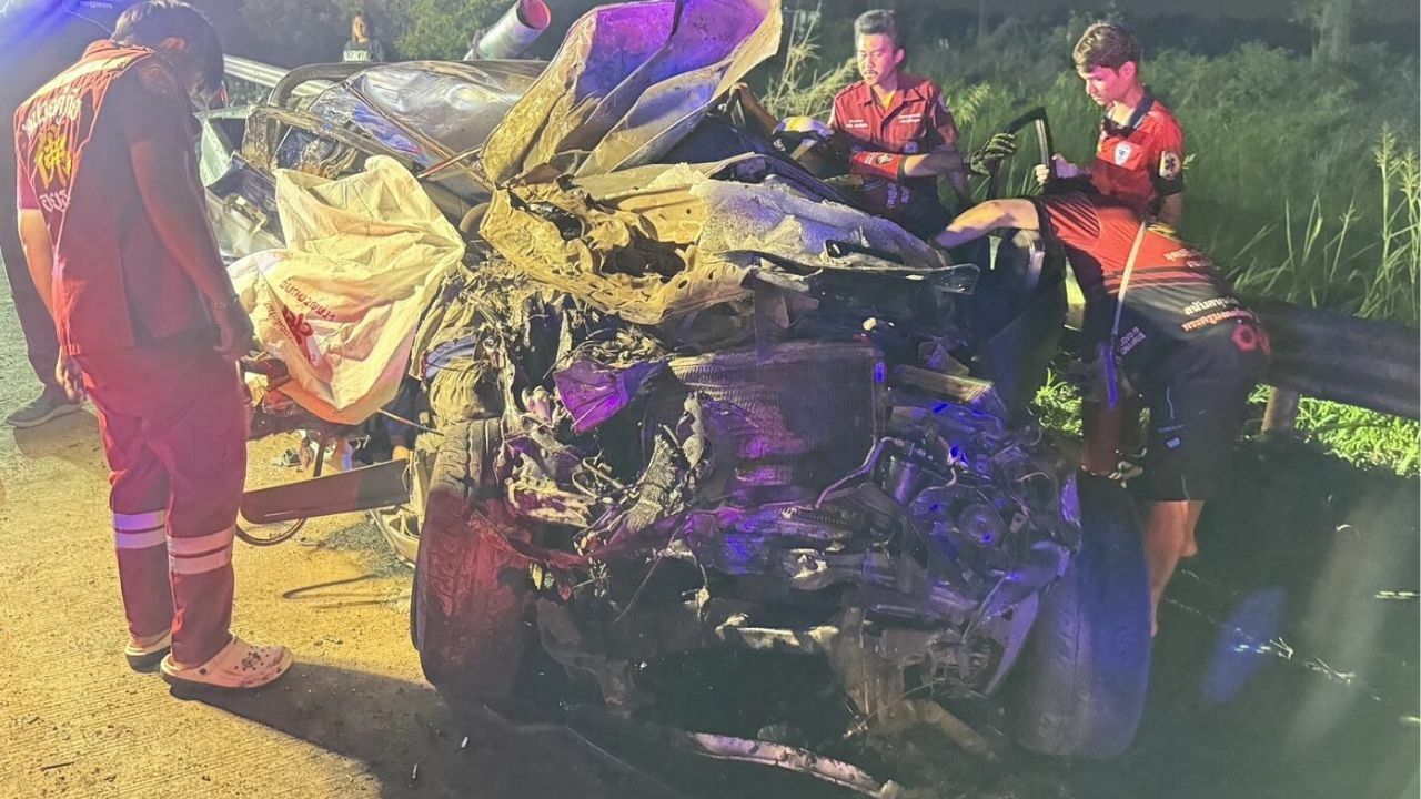 Tragic collision in Ayutthaya leaves one dead and another injured