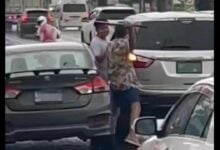 Drunk taxi driver tees off in Phuket road rage meltdown