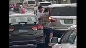 Drunk taxi driver tees off in Phuket road rage meltdown
