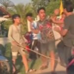 Teen brawl at Bun Bang Fai festival prompts legal action calls (video)