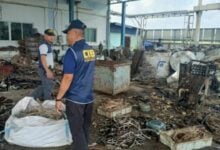 Thai police uncover 256 tonnes of electronic waste in Bang Pahan