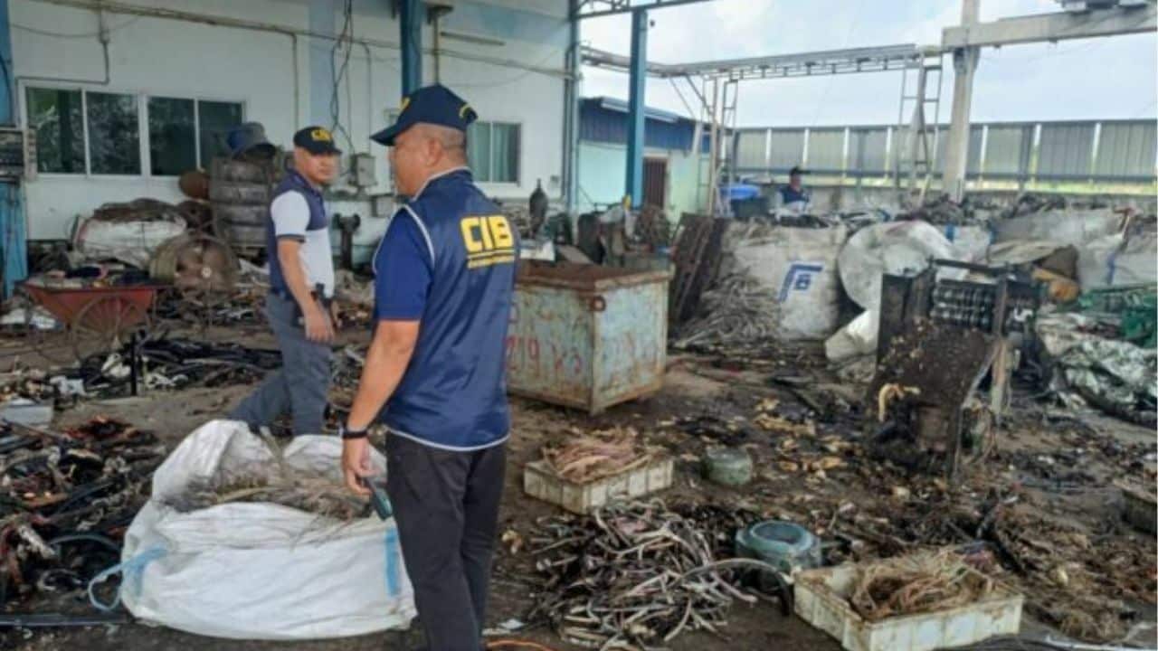 Thai police uncover 256 tonnes of electronic waste in Bang Pahan