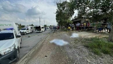Tragic collision in Kanchanaburi claims lives of two Myanmar women