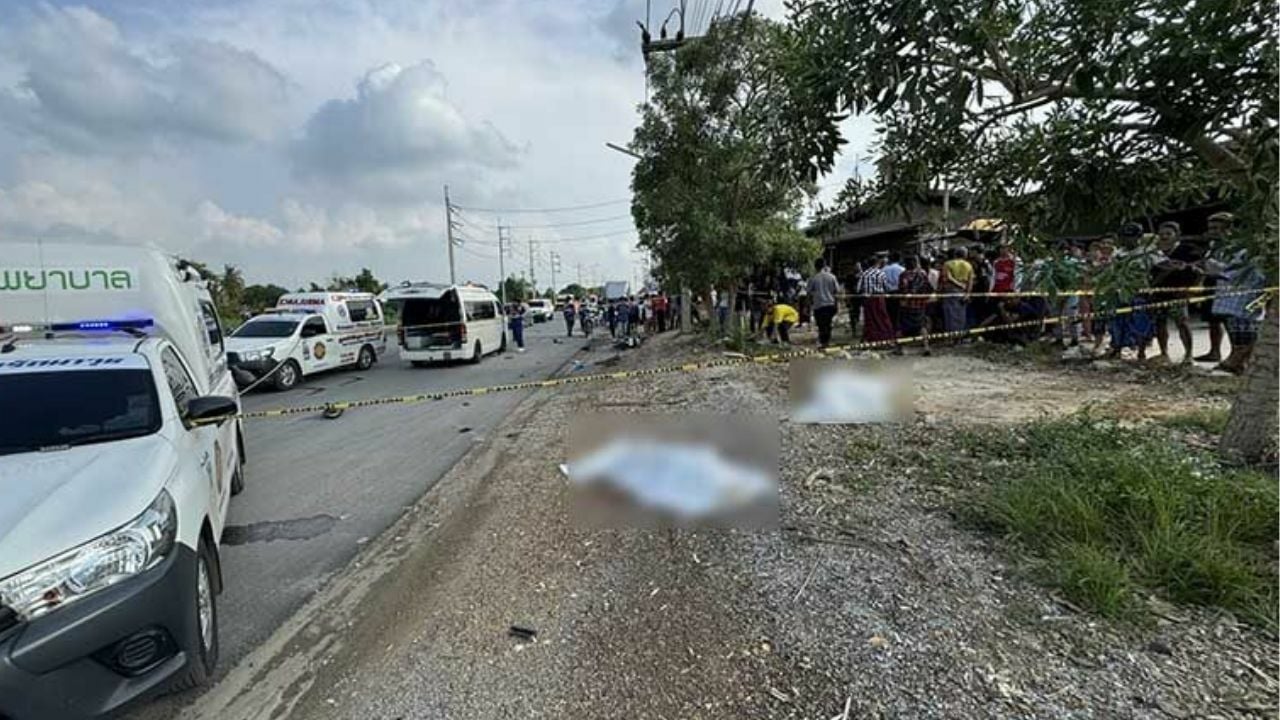 Tragic collision in Kanchanaburi claims lives of two Myanmar women