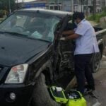 Woman killed, man injured in Phuket pickup truck crash