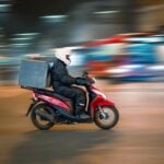 Female delivery rider harassed by fake air force officer in Bangkok