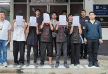 Five Myanmar nationals arrested for illegal work in Bangkok market