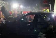 Mysterious blaze engulfs BMW X3 in Chon Buri home