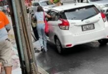 Woman reclaims missing car after spotting it on road (video)