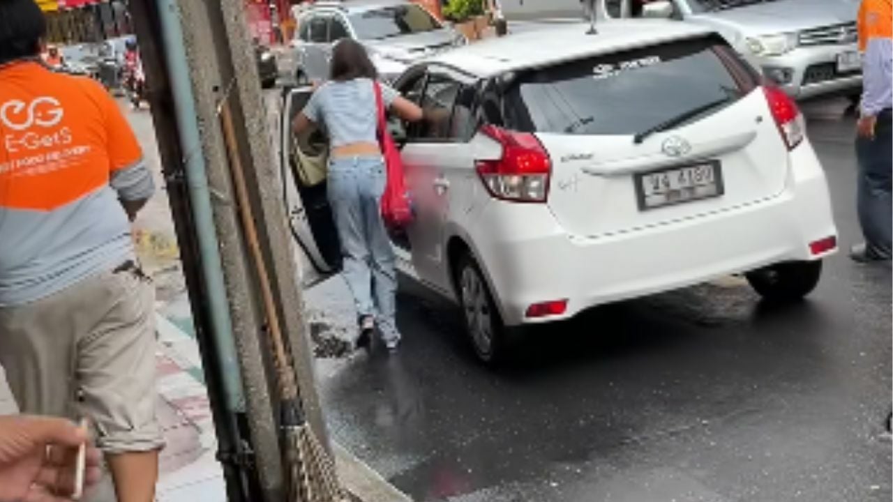 Woman reclaims missing car after spotting it on road (video)