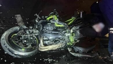Motorcyclist dies in truck crash in Bang Pakong