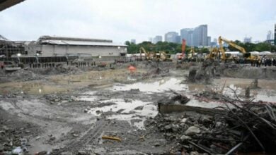 Suspects surrender over Thai office building collapse, claim limited role