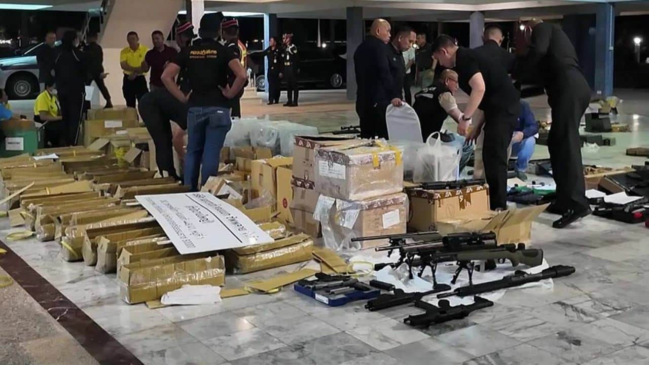 University lecturer arrested for illegal firearm import in Thailand