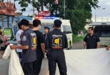 Motorcycle collision with truck in Ratchaburi leaves one dead