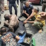 Father and son arrested with 50kg crystal meth in drug bust