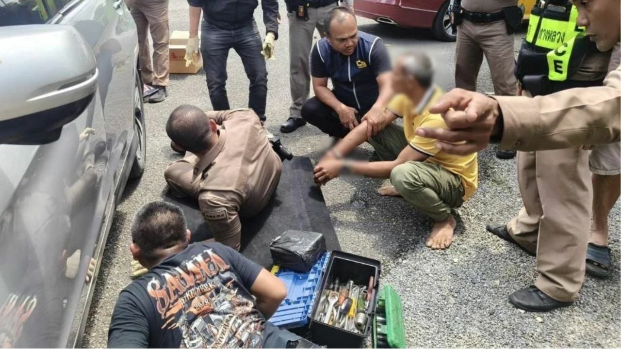 Father and son arrested with 50kg crystal meth in drug bust