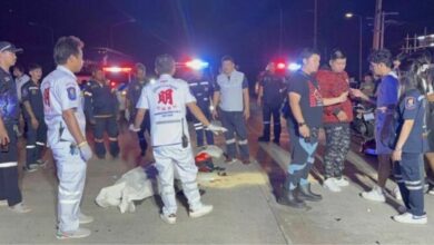 Motorcyclist dies in Chon Buri crash involving pickup truck