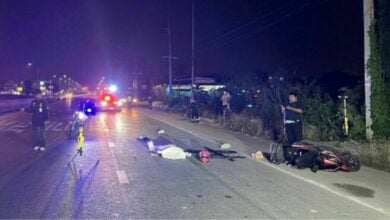 Teacher dies in Nonthaburi motorcycle accident