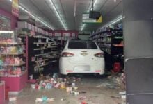 Car crashes into Suphan Buri supermarket, injuring two