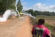Rocket mishap at Kalasin festival sends fireballs flying (video) | Thaiger