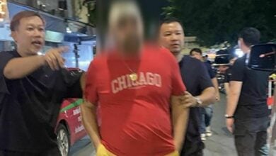 Eight foreigners detained for illegal street food sales in Bangkok