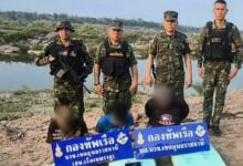 Teen caught with meth worth 19 million baht at Mekong River