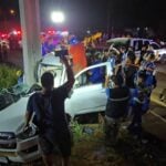 Tragic accident in Kanchanaburi claims lives after tyre blowout