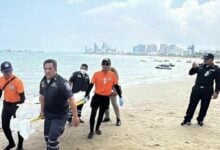 Dead tide: Mystery man washed up on Pattaya Beach